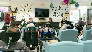 Euterpe performs for Cummer Lodge Residents